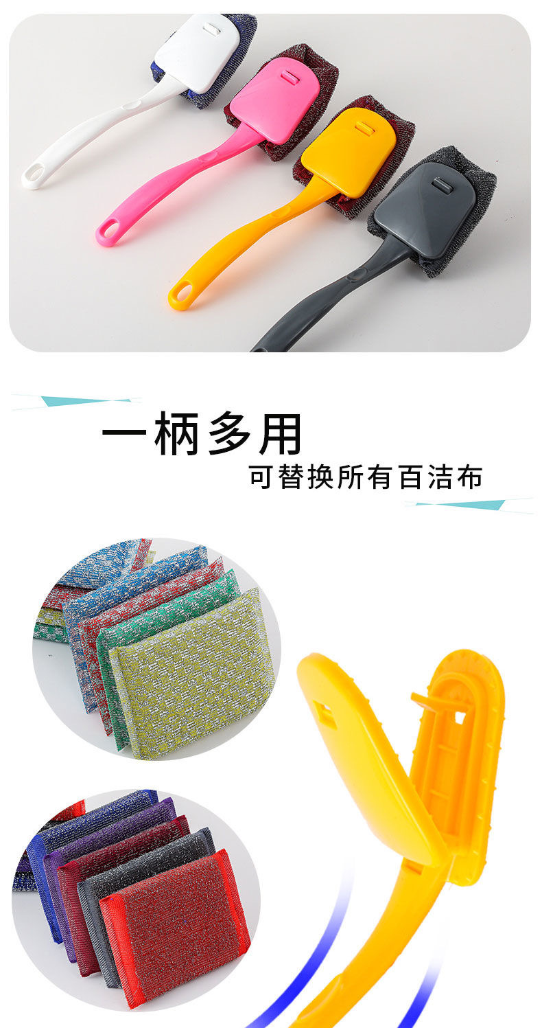 Kitchen daily-use cleaning balls, household stainless steel wire balls, pot and bowl scrubbing balls can be customized pic 3