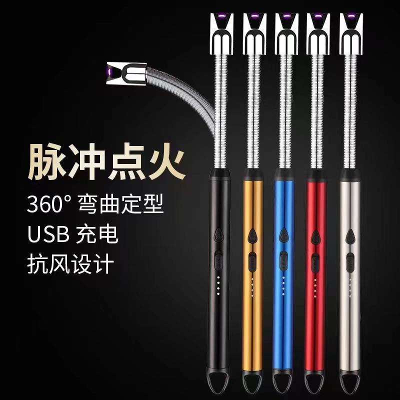 Nuevo estilo de carga USB ignitor de pulso electrónico pistola de encendido fuente fábrica fuente fábrica pic 5