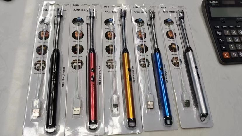 Nuevo estilo de carga USB ignitor de pulso electrónico pistola de encendido fuente fábrica fuente fábrica pic 7