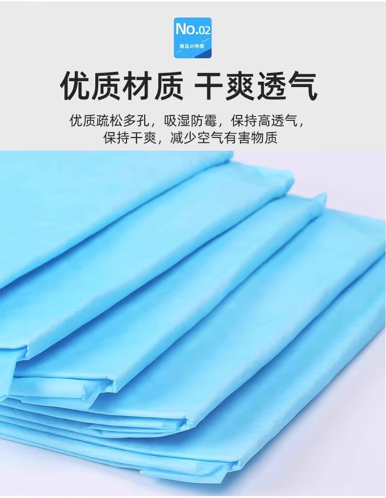 狗狗尿垫加厚除臭吸水尿片吸尿纸100片猫咪兔子尿不湿宠物隔尿垫详情7