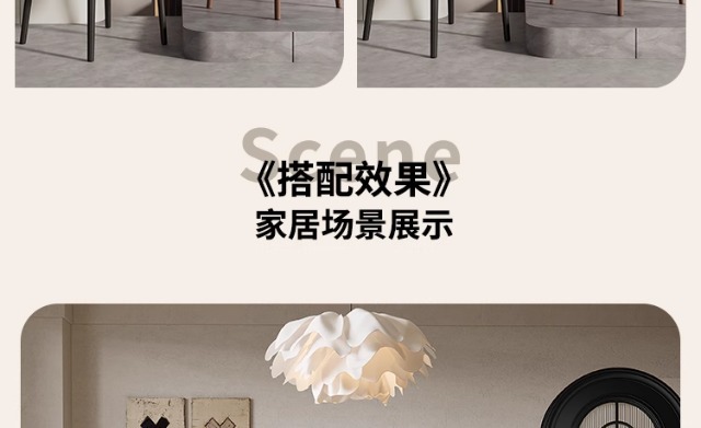 法式中古风实木餐椅2025年新款意式极简美式复古奶油色白蜡木椅子奶油风暖色调凳子橡胶凳子详情11