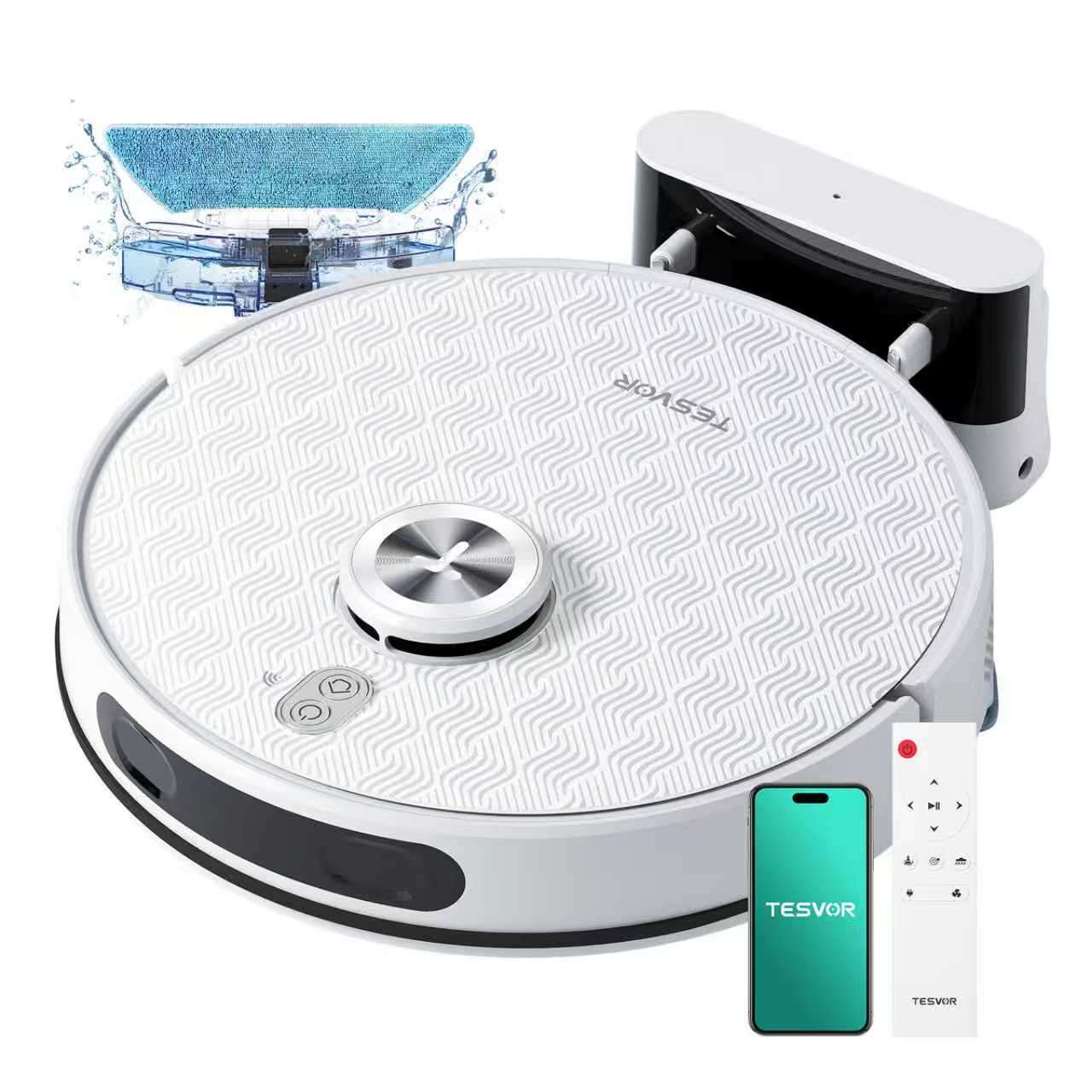 星辰工厂智能扫地机器人全自动清洗家用扫拖一体机静音吸尘器自动充电详情5