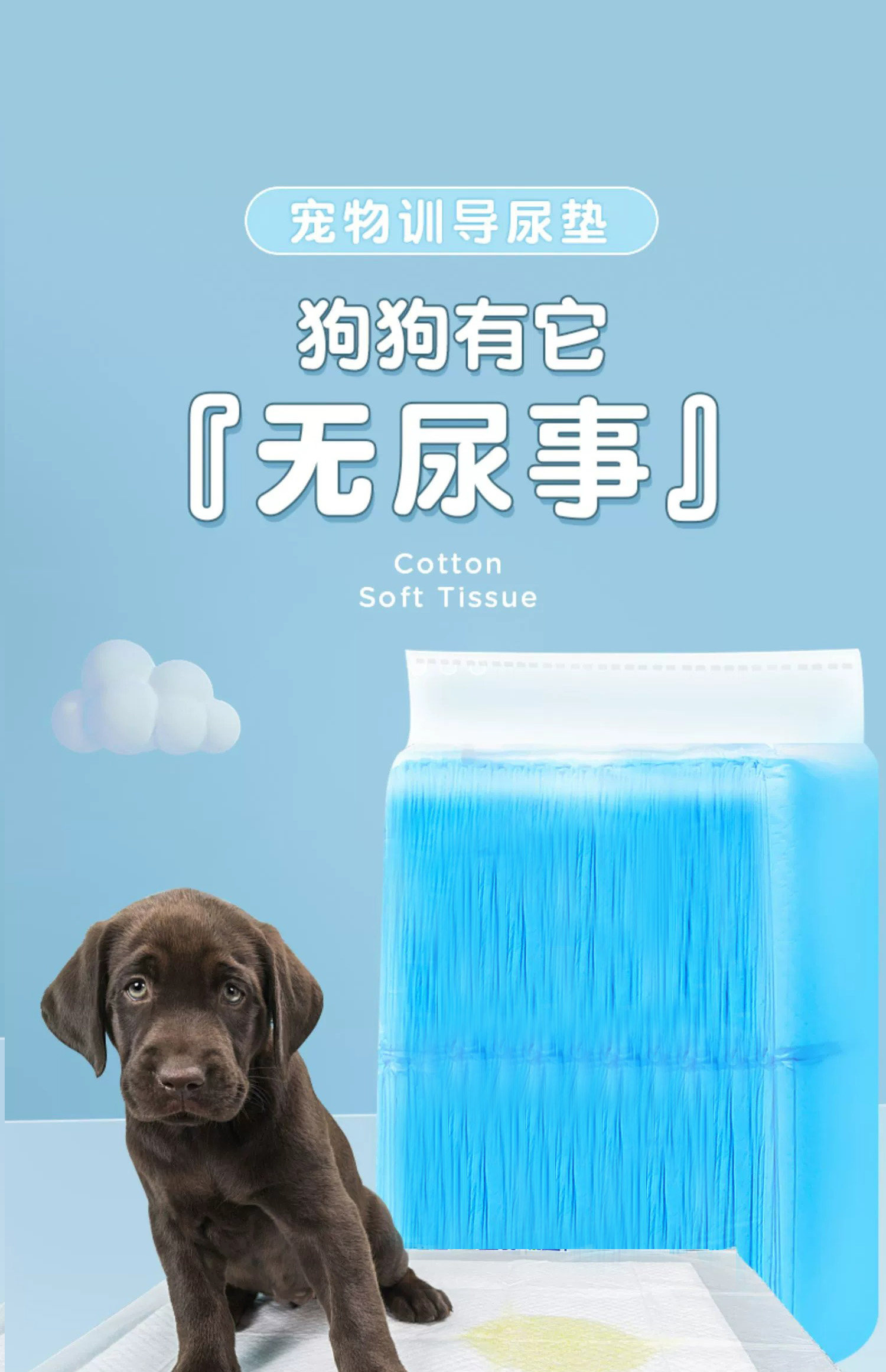 狗狗尿垫加厚除臭吸水尿纸宠物尿垫泰迪尿不湿尿布隔尿垫定制批发详情1