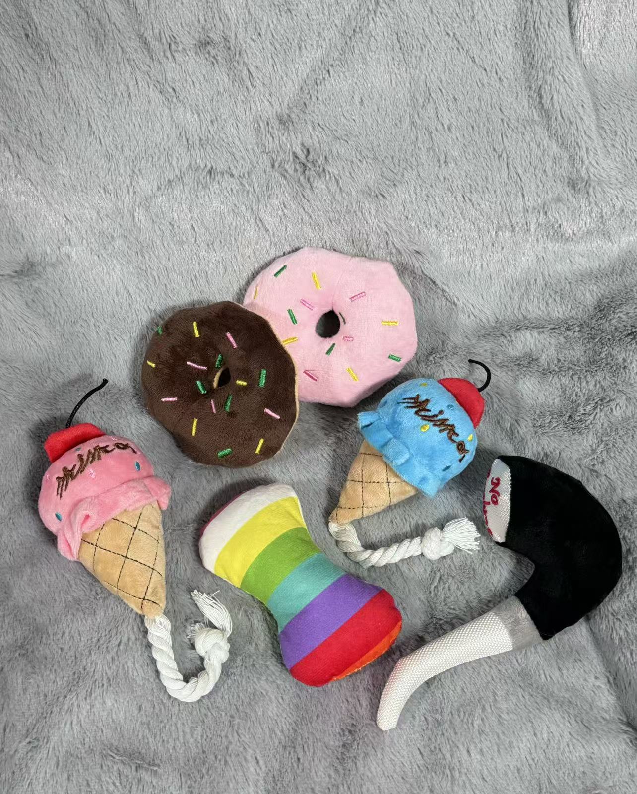 马年吉祥物彩色毛绒娃娃玩偶毛绒挂件可爱玩具详情17