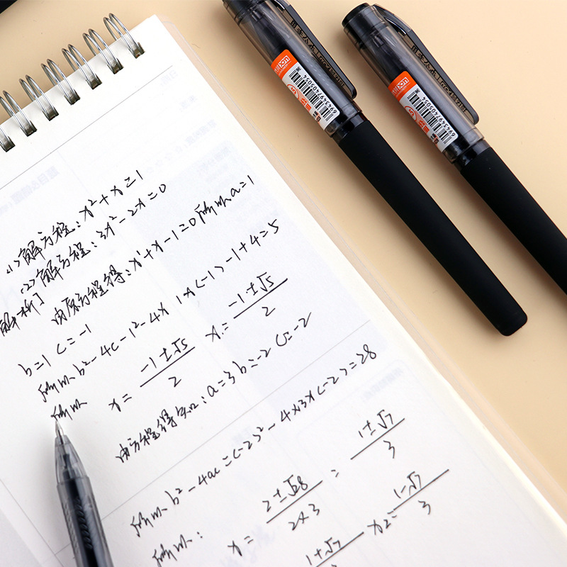 Modern Beauty 828 large-capacity 0.5mm bullet gel pen, black office pen, signature pen, direct supply from the manufacturer pic 4