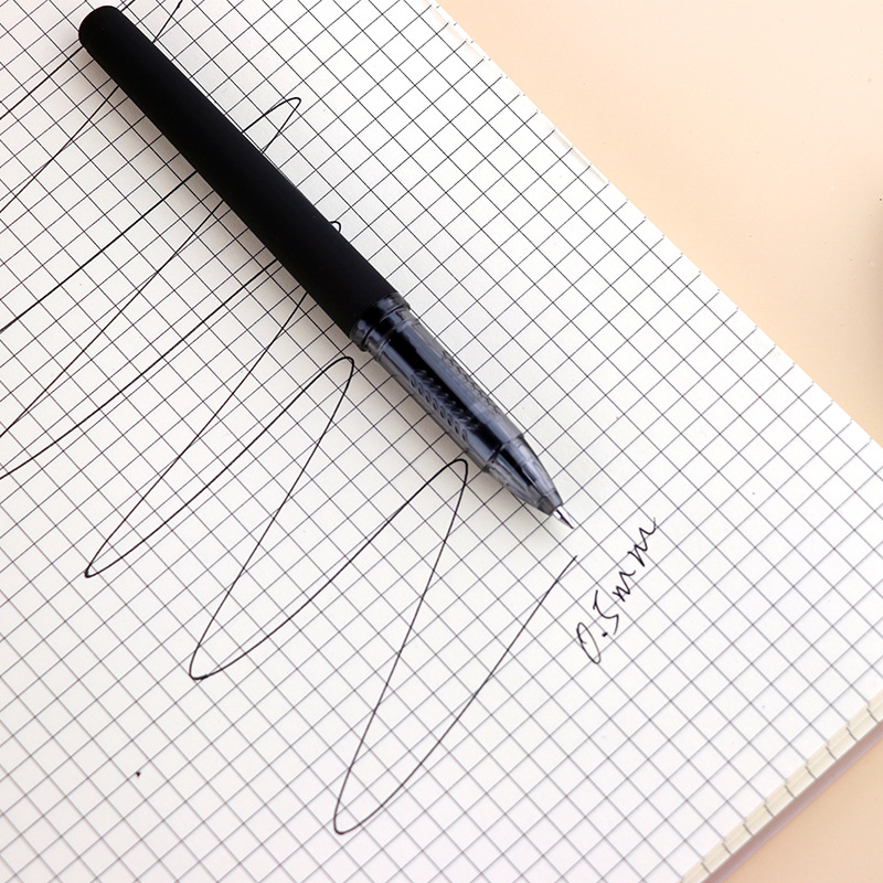 Modern Beauty 828 large-capacity 0.5mm bullet gel pen, black office pen, signature pen, direct supply from the manufacturer pic 2