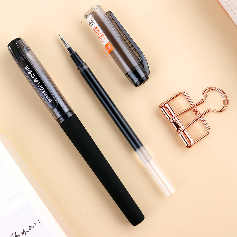 Modern Beauty 828 large-capacity 0.5mm bullet gel pen, black office pen, signature pen, direct supply from the manufacturer pic 5