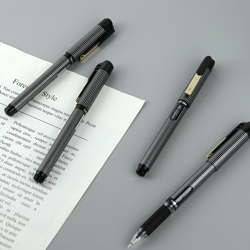 Modern Beauty 884 large-capacity 0.5mm bullet pen, office and student universal gel pen factory direct sales pic 4