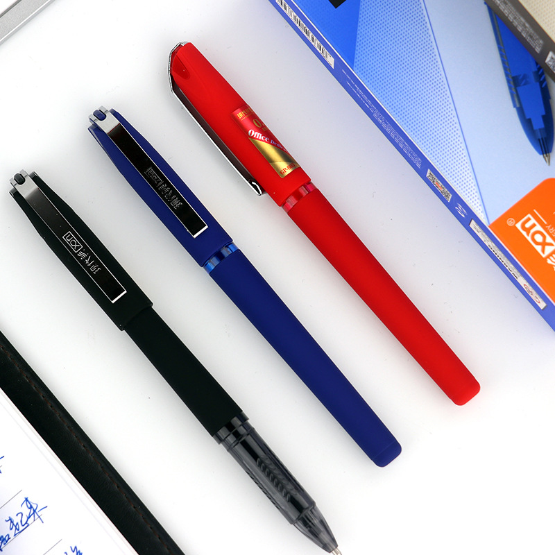 Modern Beauty 863 Large-capacity 0.7mm bullet gel pen, black exam water-based pen, signature pen, direct supply from the manufacturer pic 4