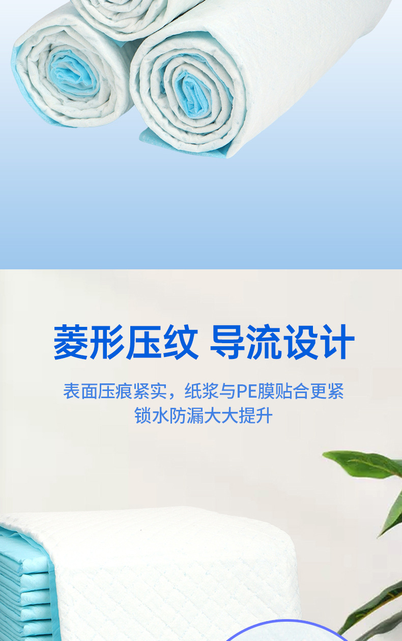 宠物尿垫大量批发加厚除臭狗狗尿垫宠物尿片一次性吸水垫尿不湿详情5