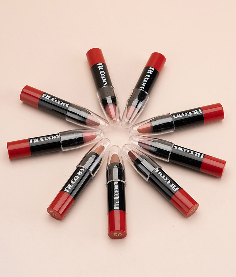 Fit Colors 6-color velvet matte crayon lipstick set, long-lasting non-stick cup, moisturizing lipstick, cross-border makeup pic 15