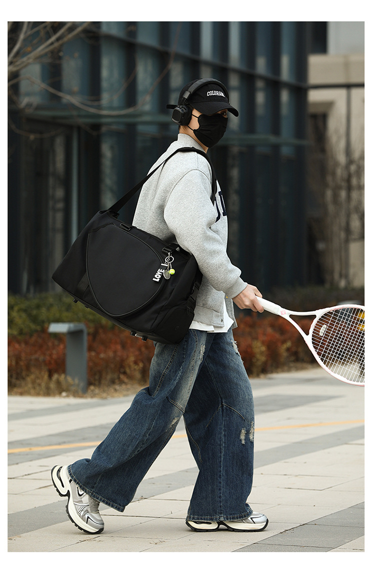 新款网球包大容量女球拍专用包匹克球包防水户外运动健身包运动包羽毛球包球拍包运功包户外包男女户外运动包健身包详情37