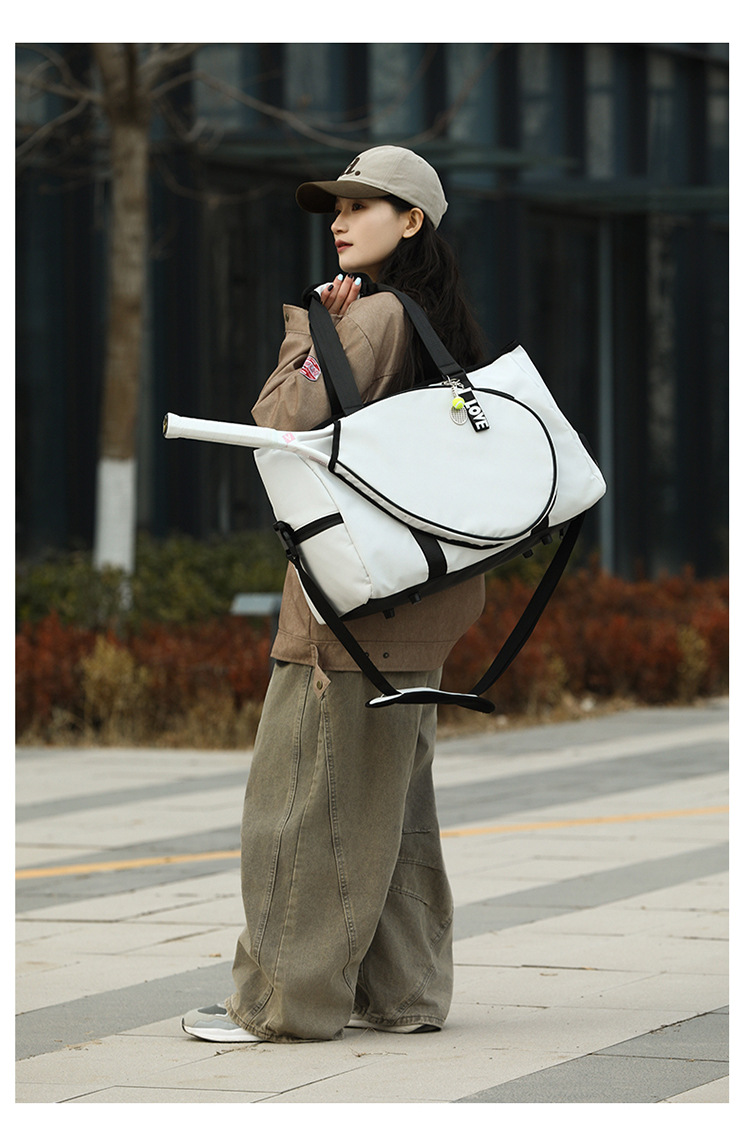 新款网球包大容量女球拍专用包匹克球包防水户外运动健身包运动包羽毛球包球拍包运功包户外包男女户外运动包健身包详情35