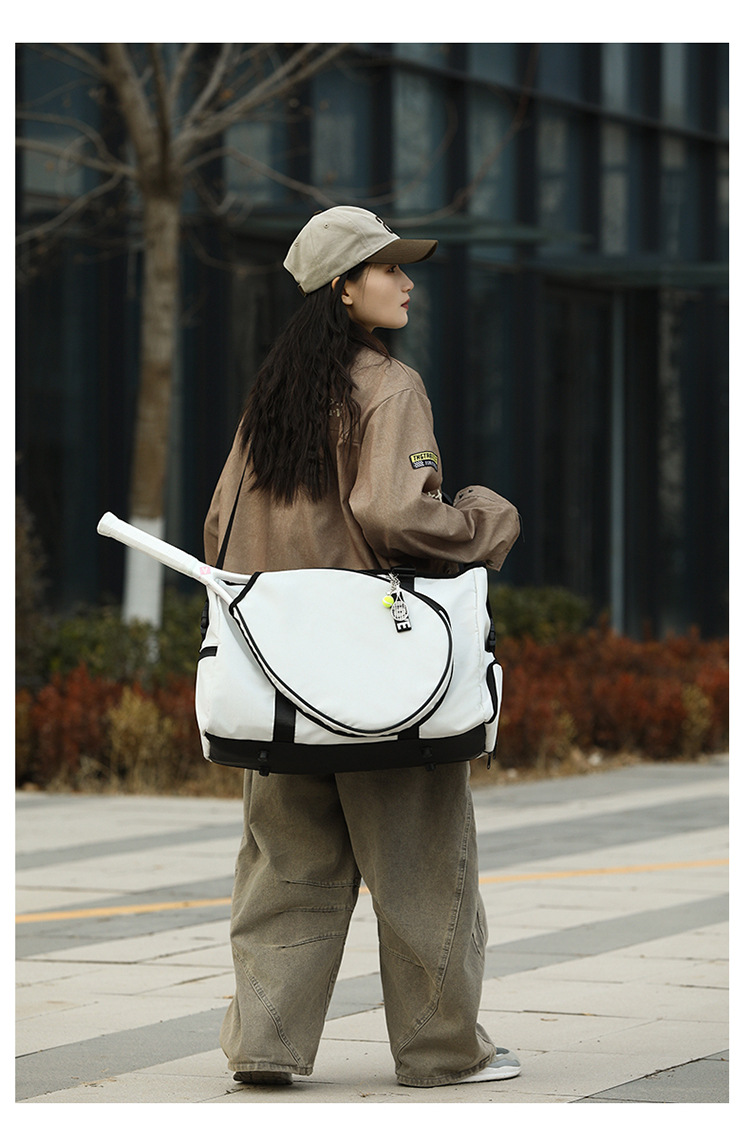 新款网球包大容量女球拍专用包匹克球包防水户外运动健身包运动包羽毛球包球拍包运功包户外包男女户外运动包健身包详情34