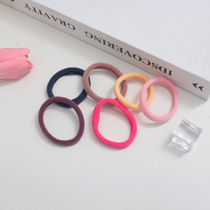 Wholesale of 72 large towel loops for cross-border trade, hair accessories in card bags, high-elasticity rubber bands, hair ties, and Korean hair ties pic 28
