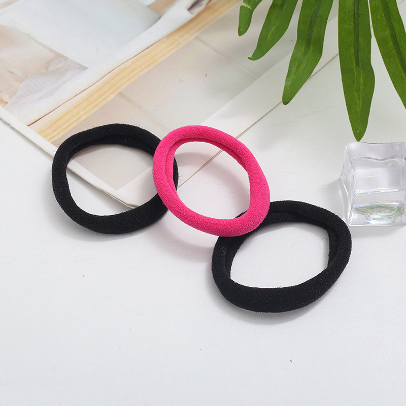 Wholesale of 72 large towel loops for cross-border trade, hair accessories in card bags, high-elasticity rubber bands, hair ties, and Korean hair ties pic 9