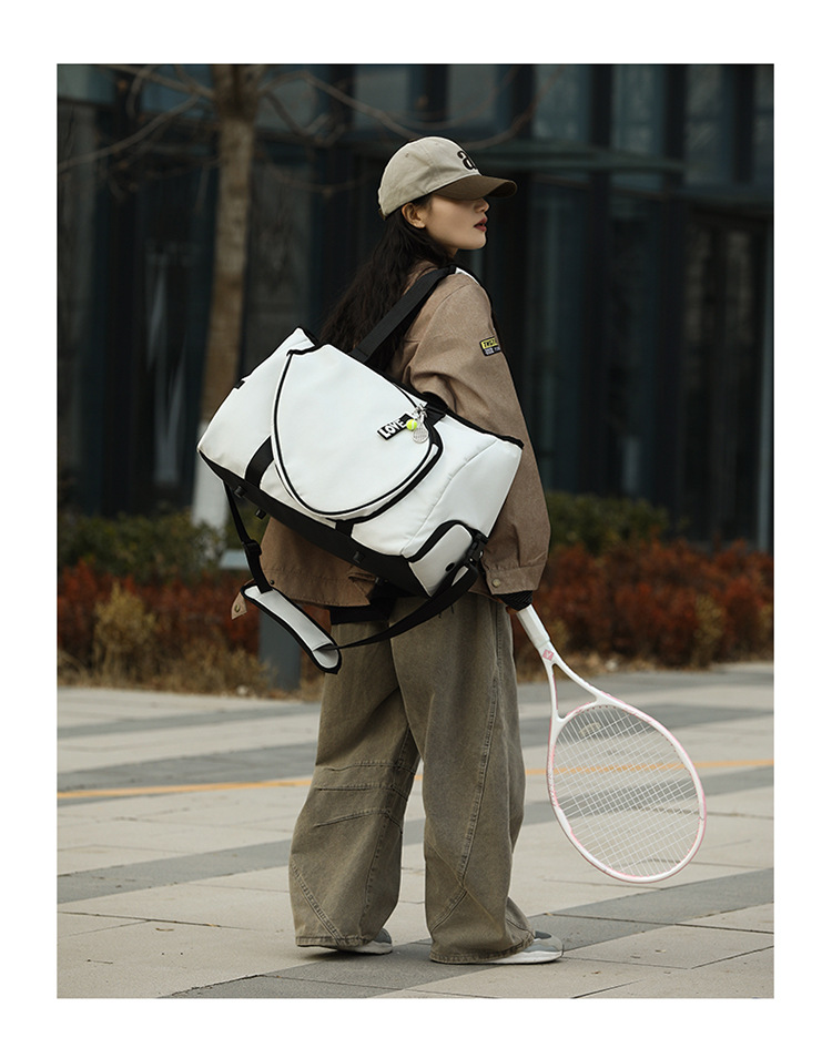 新款网球包大容量女球拍专用包匹克球包防水户外运动健身包运动包羽毛球包球拍包运功包户外包男女户外运动包健身包详情4
