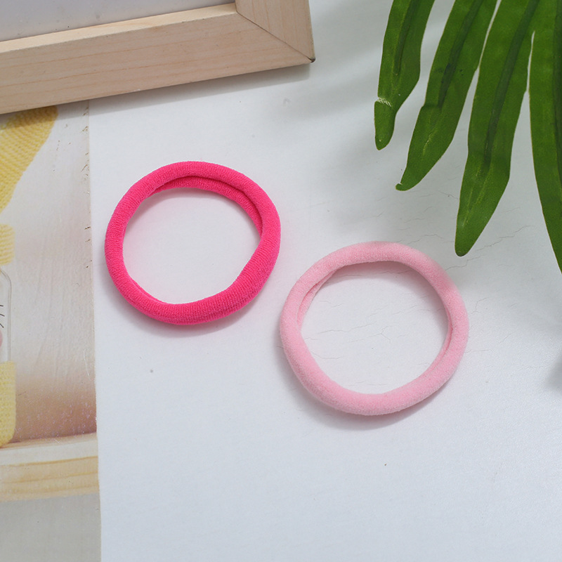 Wholesale of 72 large towel loops for cross-border trade, hair accessories in card bags, high-elasticity rubber bands, hair ties, and Korean hair ties pic 14