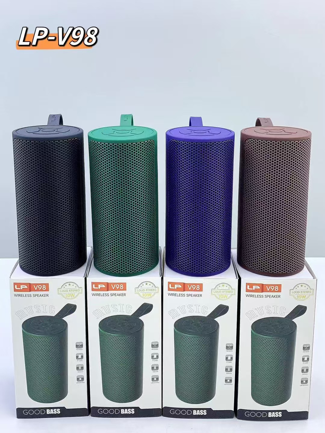 2026跨境蓝牙音箱户外骑行小音响迷你家用插卡便携式10W低音炮详情2
