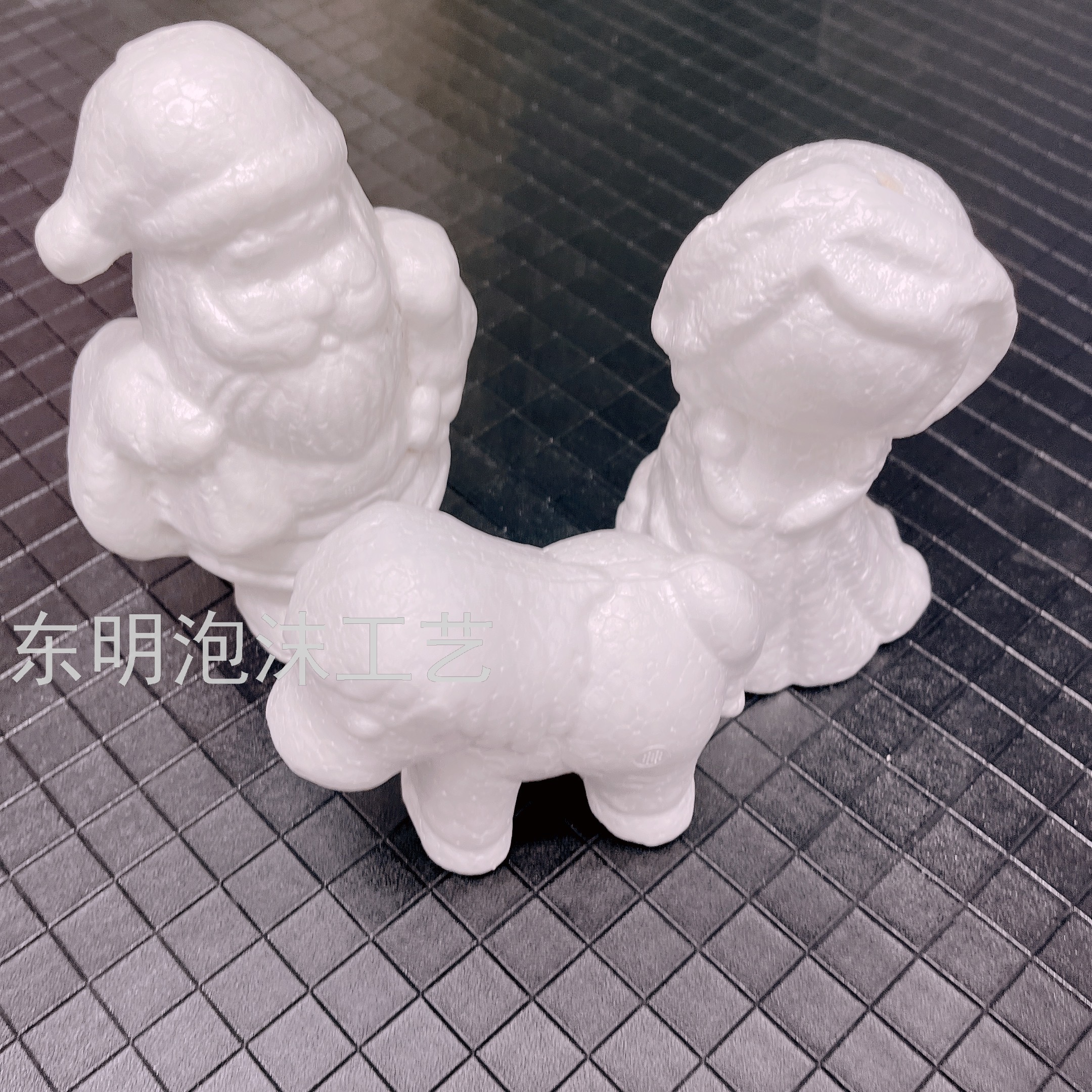 Santa Claus foam DIY Christmas decoration Cartoon shape Polystyrene foam factory direct sales pic 4
