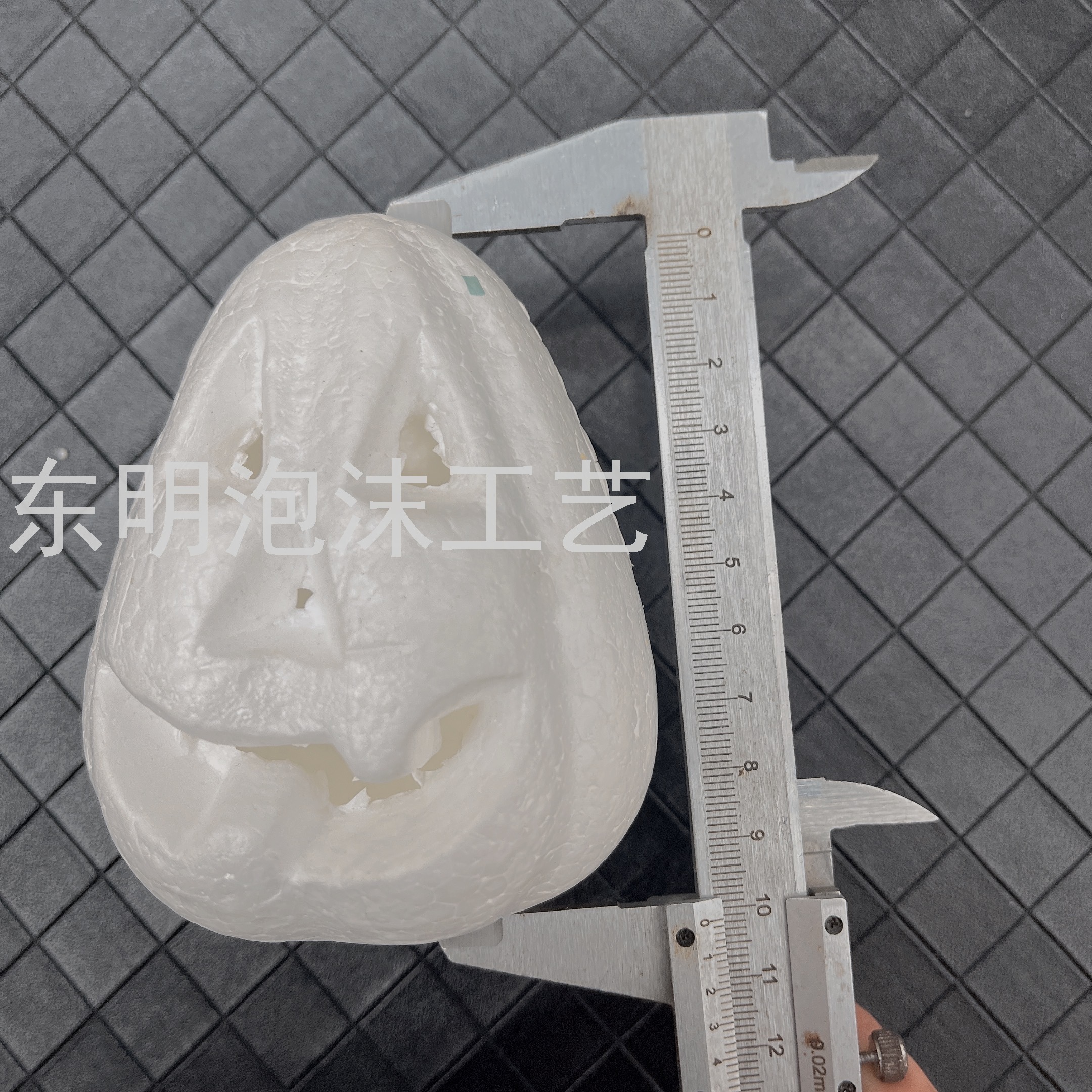 Foam pumpkin Styrofoam Halloween Decorative Ghost face pumpkin embryo factory direct sales pic 3