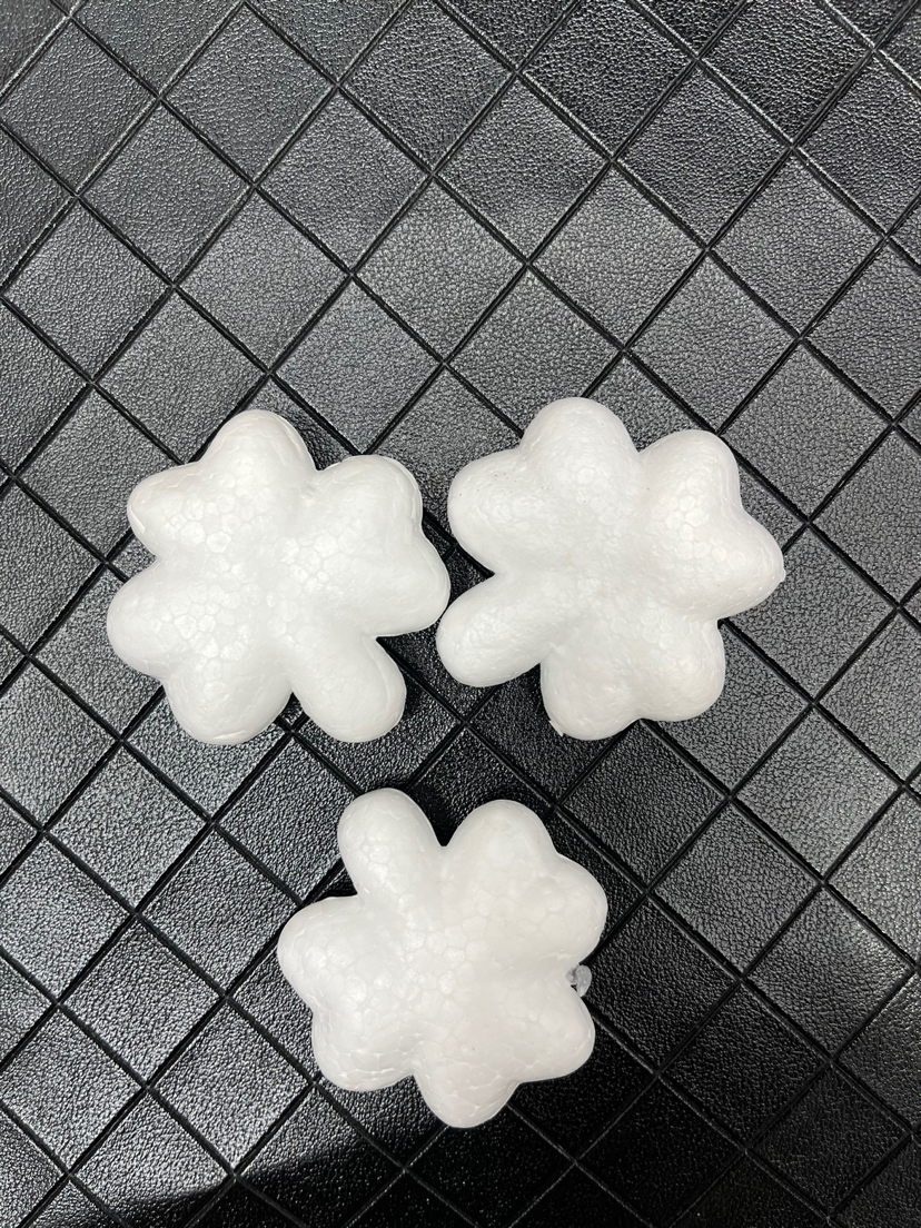 Foam ball, clover, Polystyrene leaf clover 8, DIY toy, painted hair band, decorative accessories pic 2