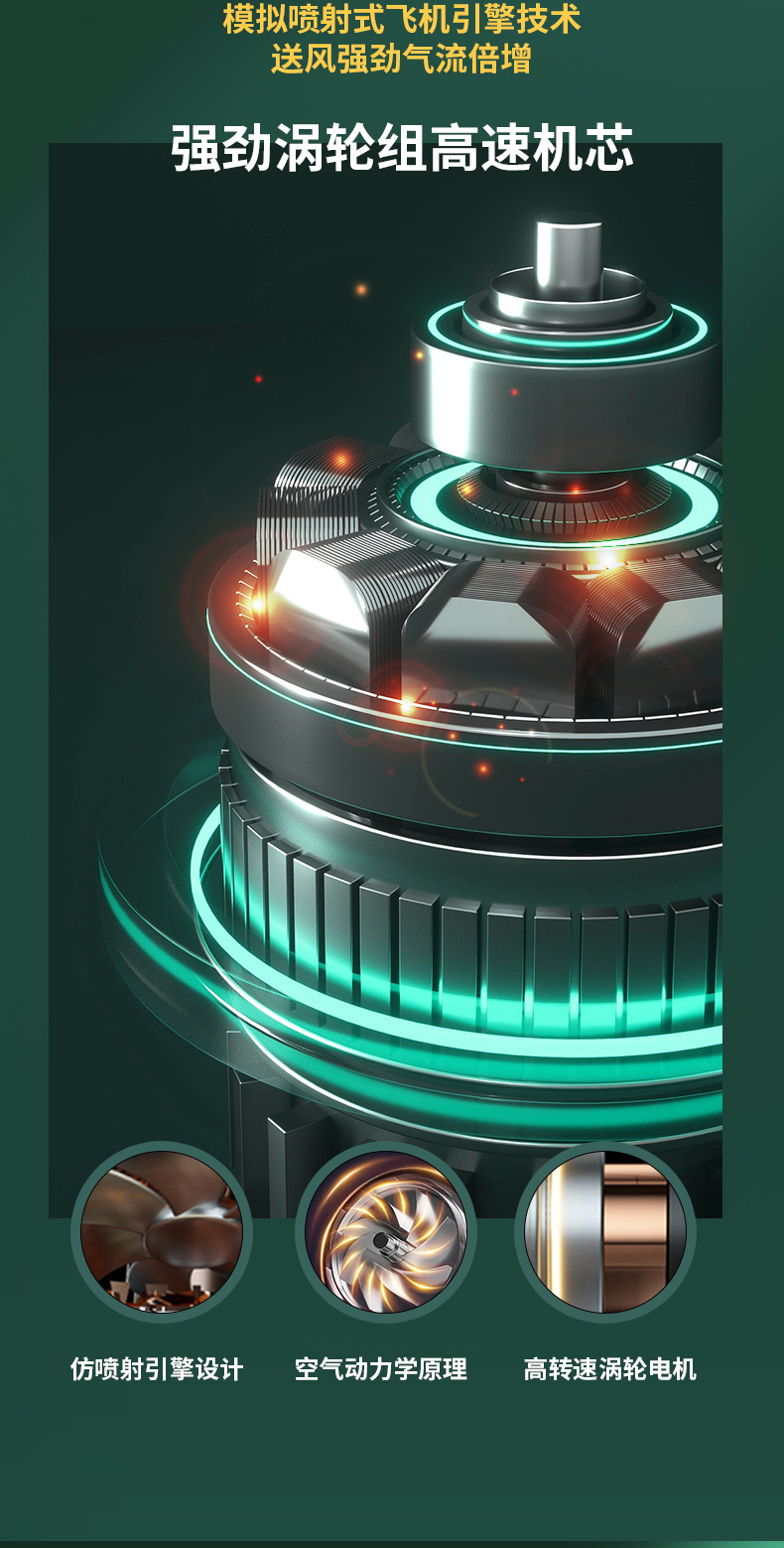 新款usb迷你折叠壁挂小风扇办公室家用台式便携桌面台灯小电风扇详情8