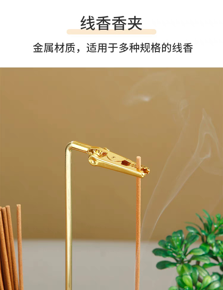 创意实木多功能香炉香薰家用线香底座收纳香倒挂香薰桌面摆件礼品详情1