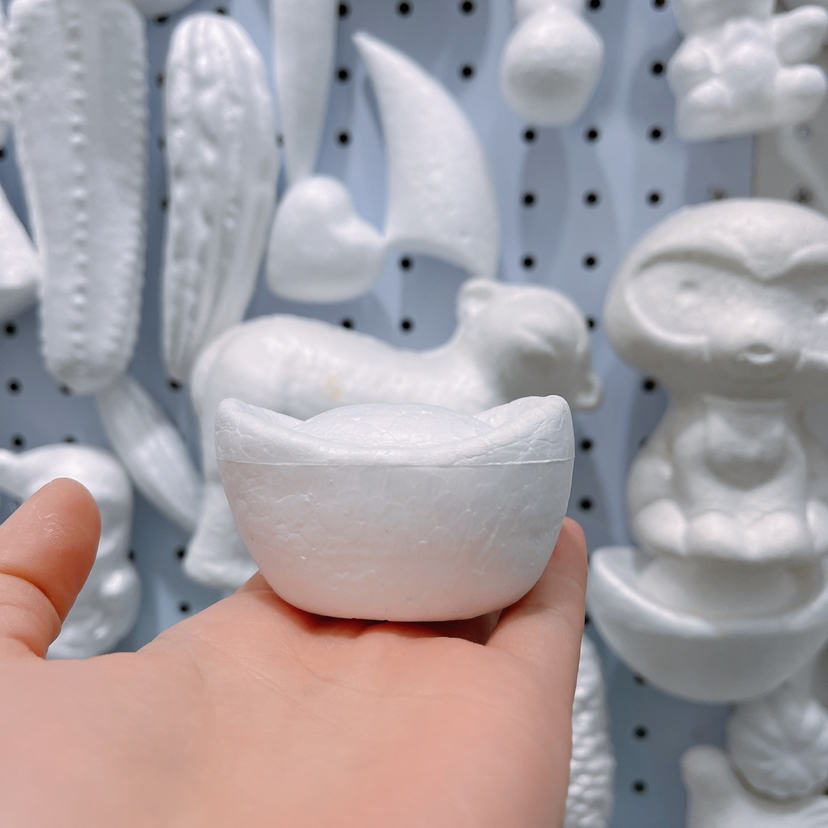 Foam balls, Poly Dragon ingots, golden ingots, heavy weights, 4.5cm, festive decoration, factory direct sales pic 3