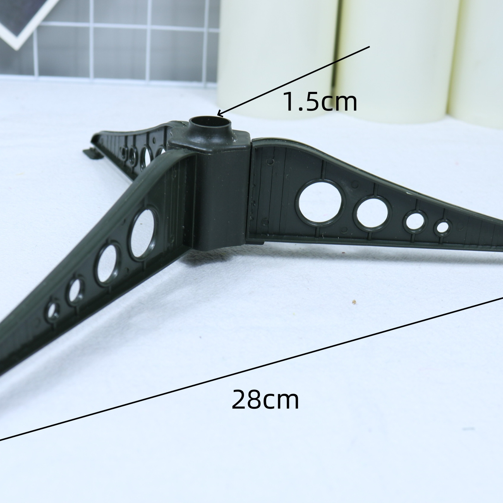 Christmas tree base bracket plastic foot piece stand 12 triangular bottom plastic 18-meter accessory bottom support frame pic 7