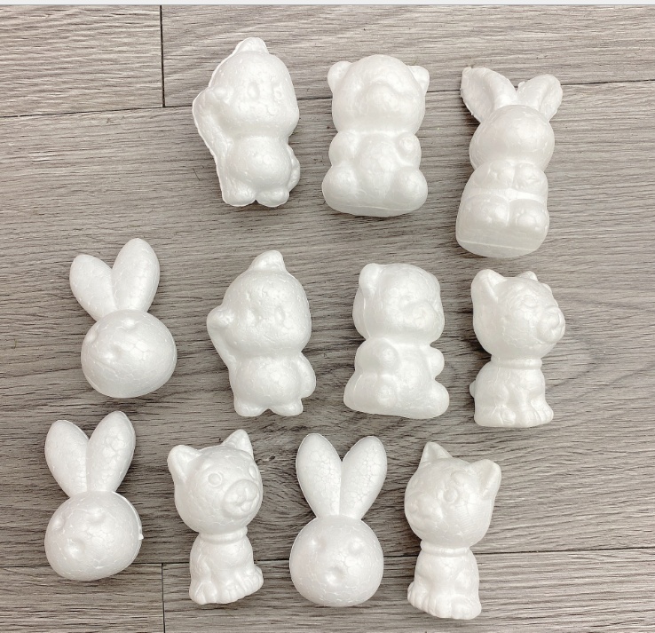 Foam animal cartoon toy accessories hair band decoration 5cm animal shape factory direct sales pic 1