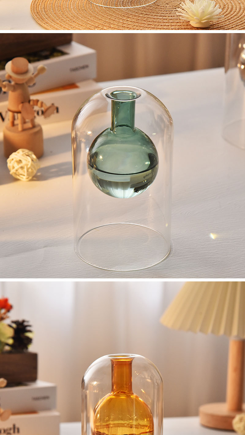 无火香薰瓶子精油简约风藤条高级香氛扩香器空瓶玻璃摆件家用室内详情6