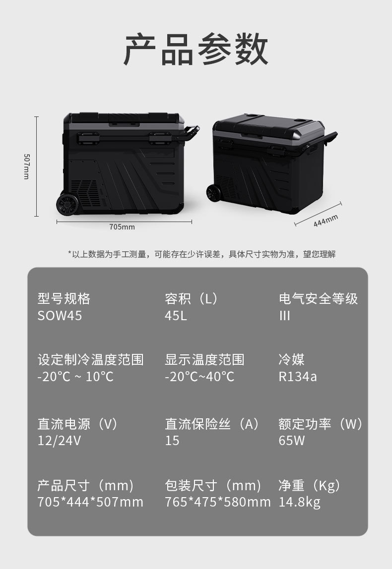 移动车载冰箱压缩机制冷跨境户外露营小型手提便携式汽车4S店礼品详情14