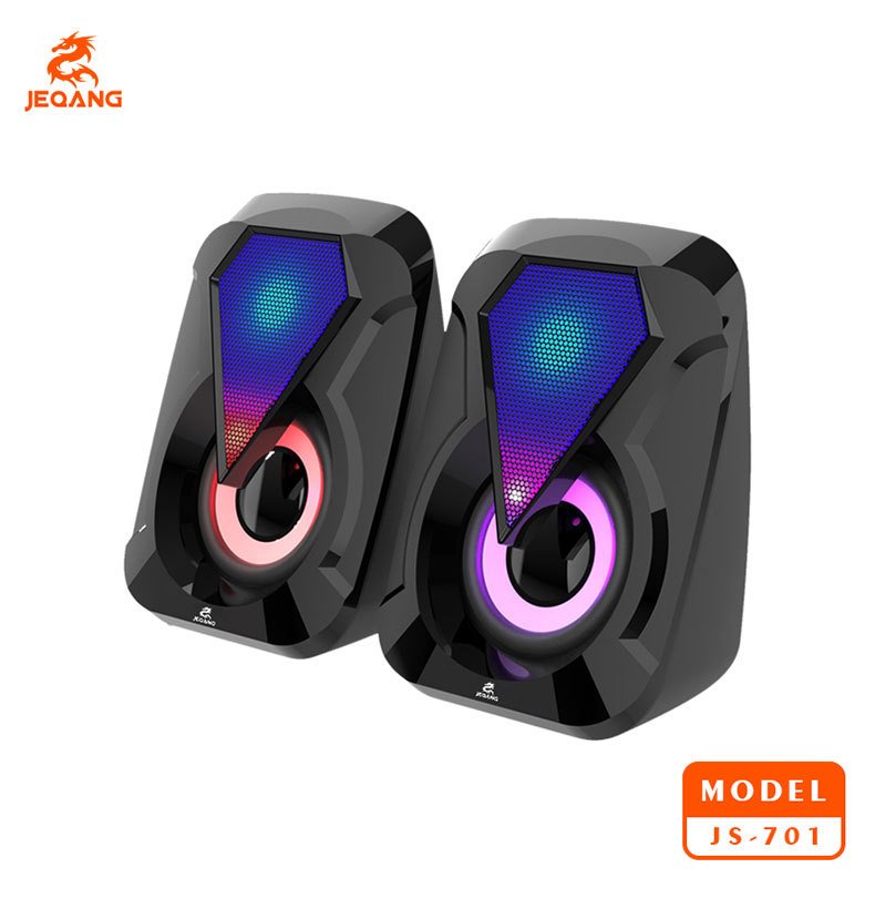 2026新款跨境RGB炫彩小音箱电脑音响笔记本台式usb有线音响详情9