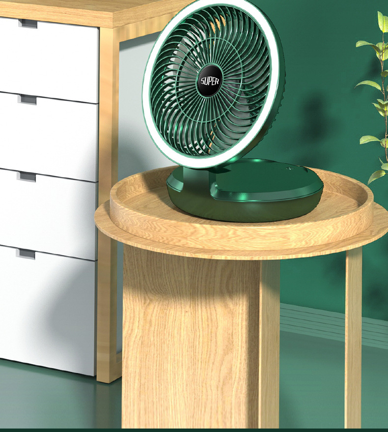 新款usb迷你折叠壁挂小风扇办公室家用台式便携桌面台灯小电风扇详情12