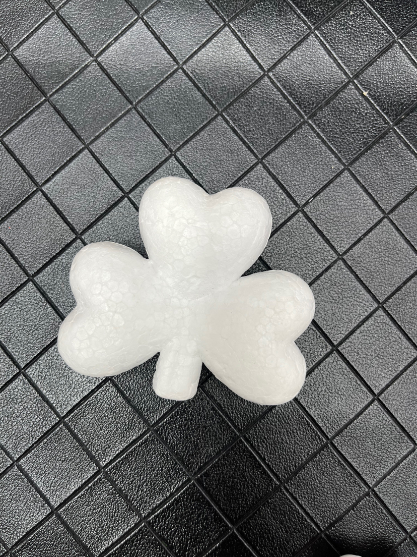 Foam ball, clover, Polystyrene leaf clover 8, DIY toy, painted hair band, decorative accessories pic 4