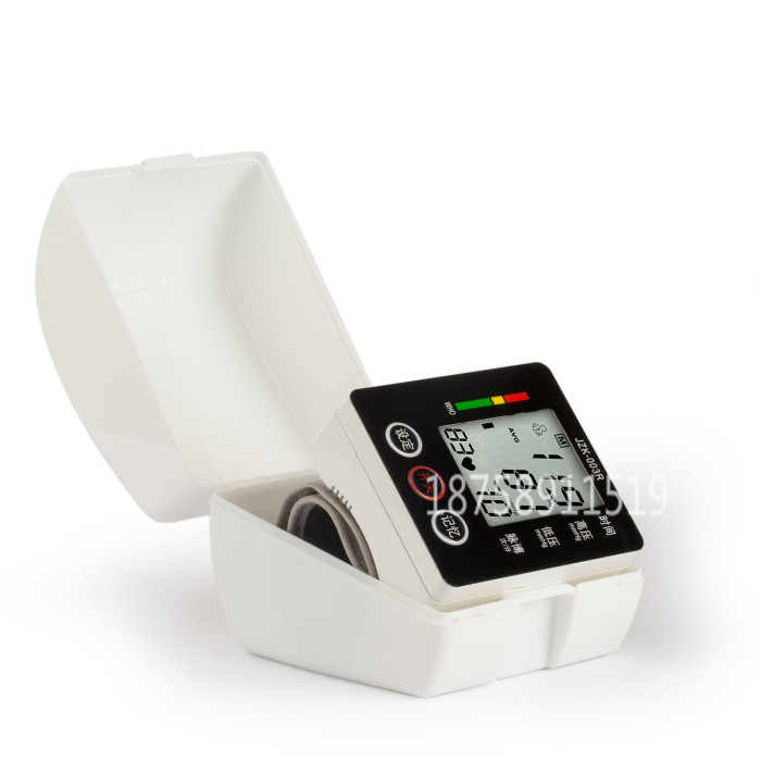 Blood pressure measuring instrument, intelligent voice electronic blood pressure monitor, wrist fully automatic high-precision blood pressure monitor pic 2