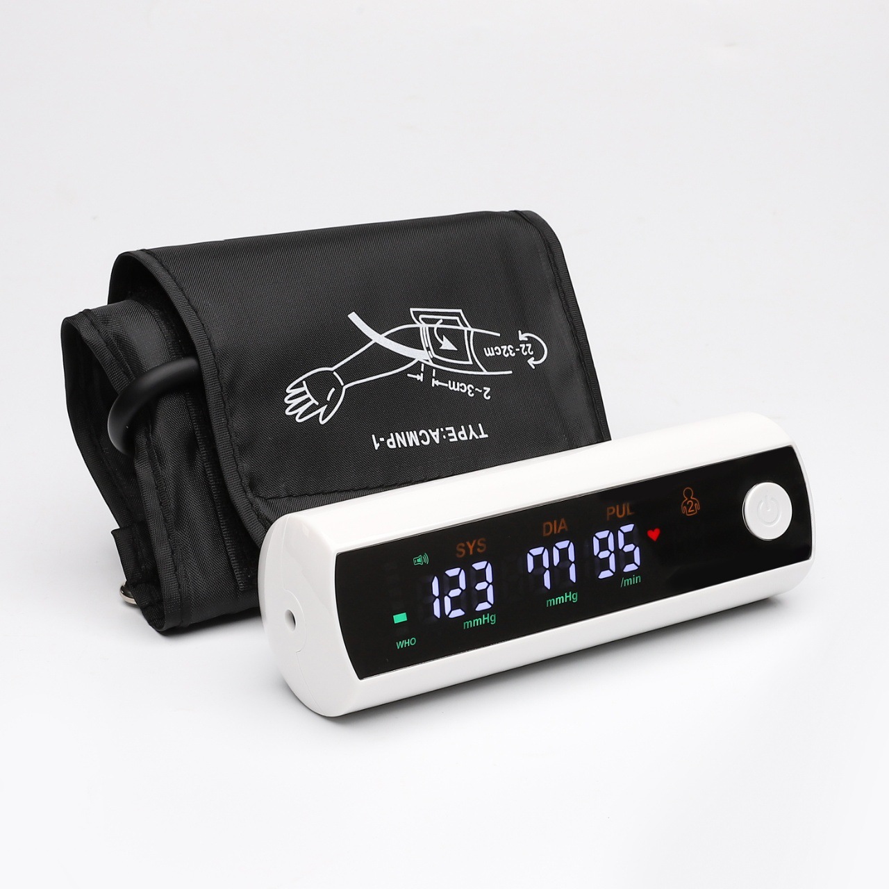 Automatic arm blood pressure monitor, electronic blood pressure measuring instrument, electronic screen, home high-precision blood pressure monitor pic 5