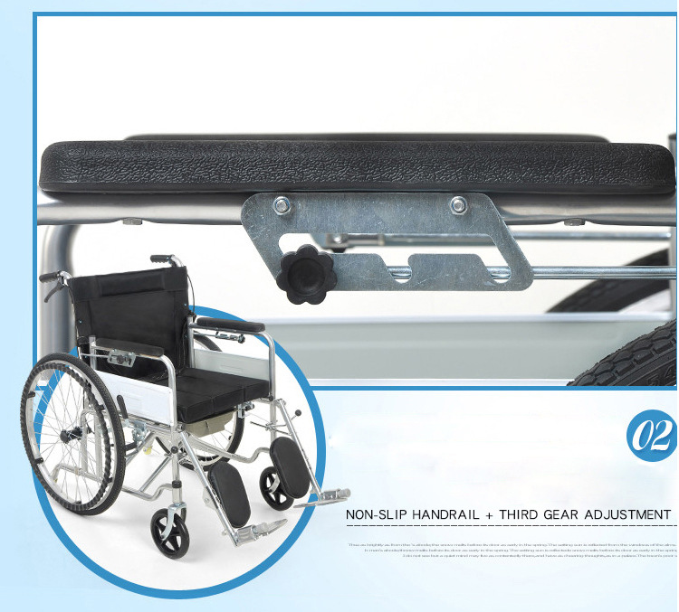 Semi-reclining and fully reclining wheelchairs, folding and lightweight with seats, convenient for elderly and disabled care, disabled vehicles, and mobility scooters pic 15