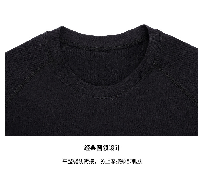 男士专业健身服短袖运动T恤夏季跑步训练速干压缩紧身户外上衣详情12