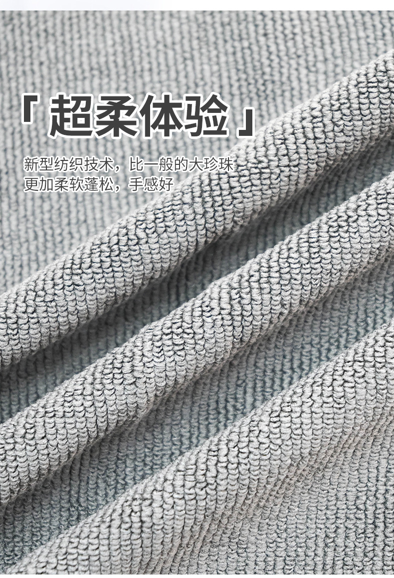 New technology super soft Conteler large pearl car cleaning cloth, kitchen cleaning cloth, dishwashing cloth, super absorbent fabric pic 2