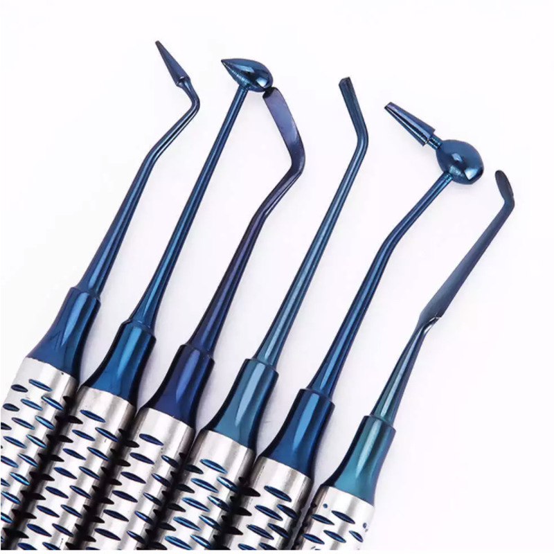 A 6-piece set of dental resin fillers for export, medical oral combination tools, dental teeth restoration tools pic 3