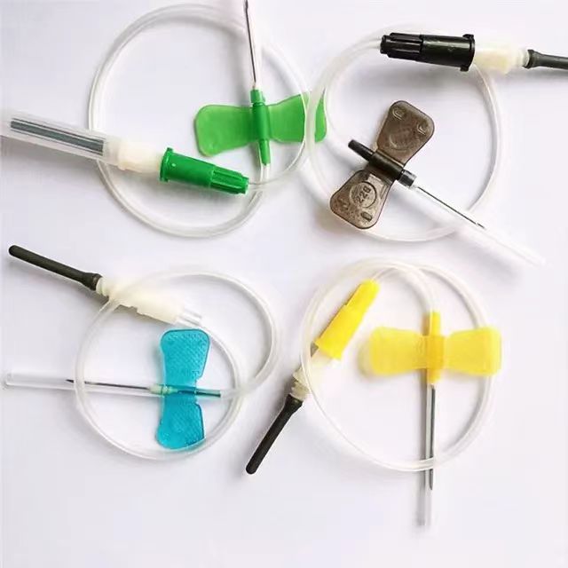 Medical double-wing convenient needle, disposable blood collection needle, flexible tube, venous blood sample collection needle, needle extension cord pic 4