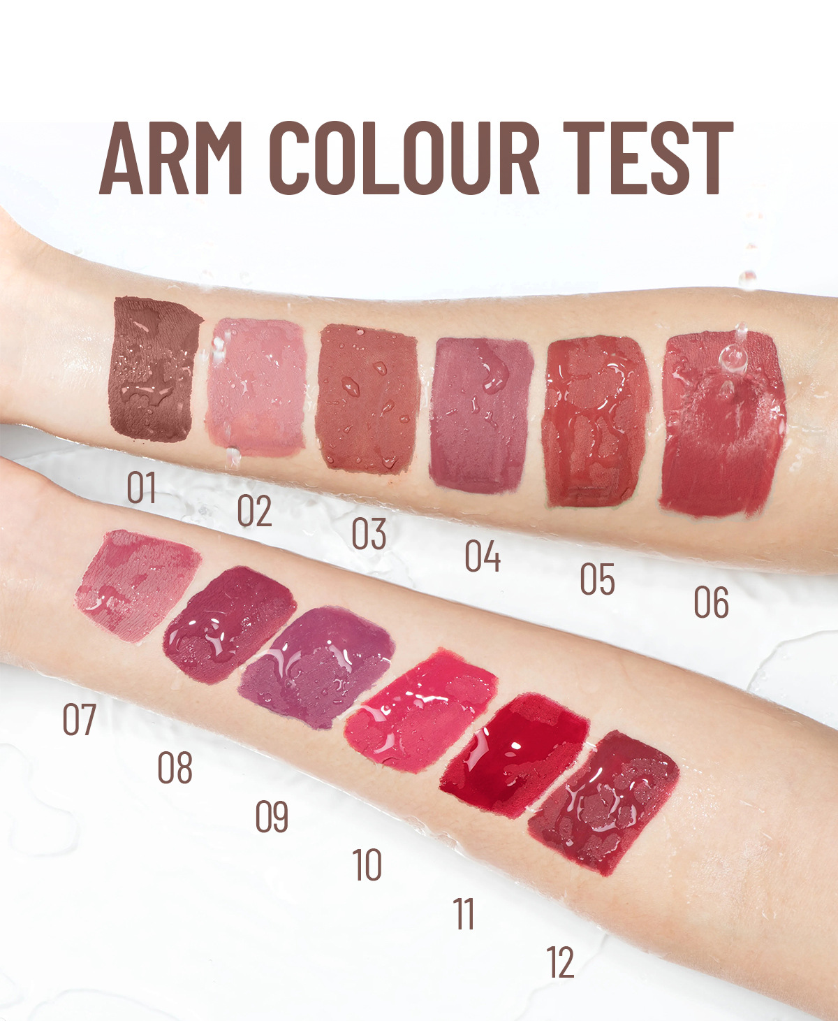 SAM Sugar 12-color Book Lip Gloss Set Matte Matte non-stick Cup Lip Gloss Lipstick Cross-border Makeup wholesale pic 13