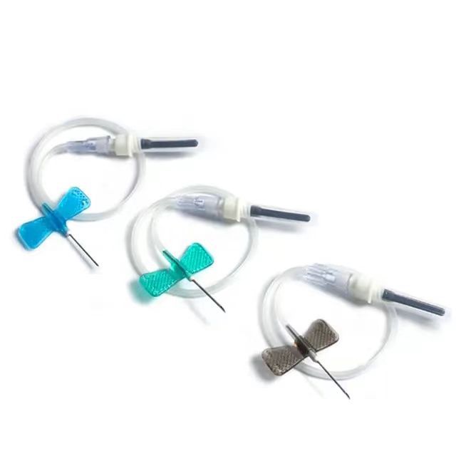 Medical double-wing convenient needle, disposable blood collection needle, flexible tube, venous blood sample collection needle, needle extension cord pic 5