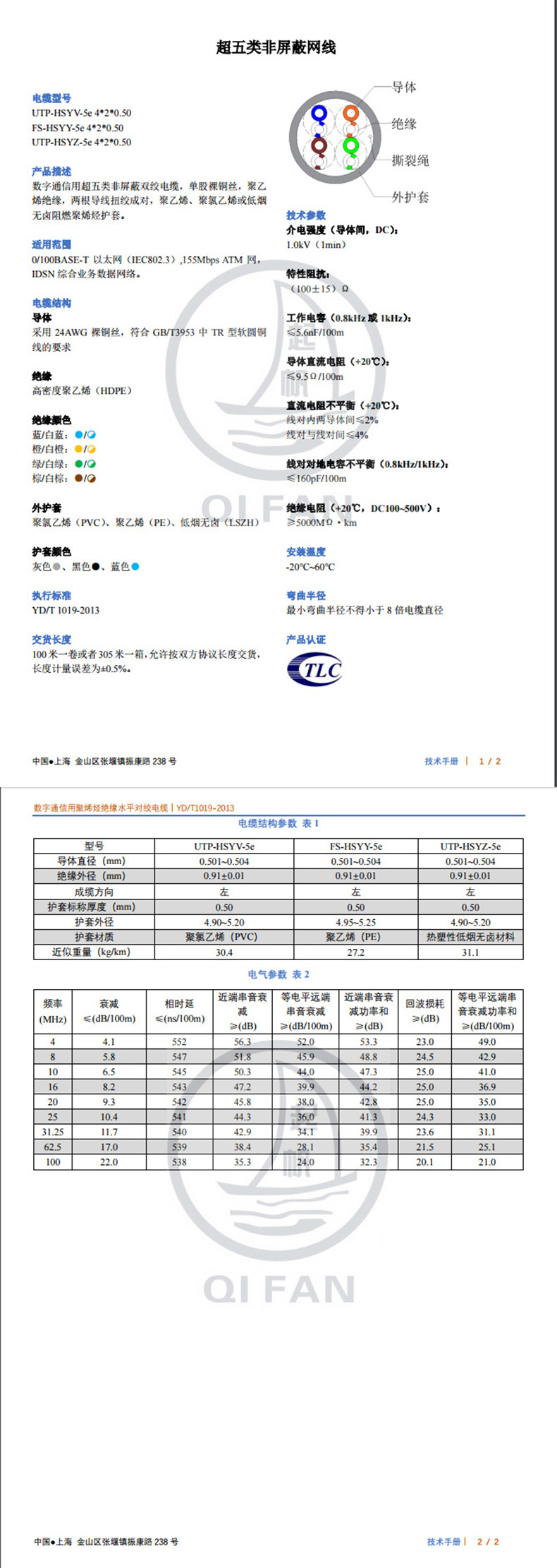 起帆HSYV-5e超五类数字通信电缆8芯无氧纯铜国标家装异型电线电缆详情6