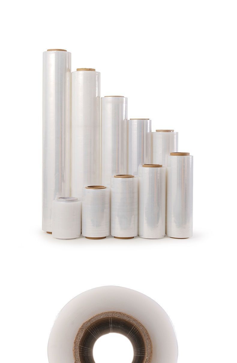 缠绕膜pe拉伸打包膜保护膜大卷工业保鲜膜厂家小卷嫁接膜外卖封口详情4