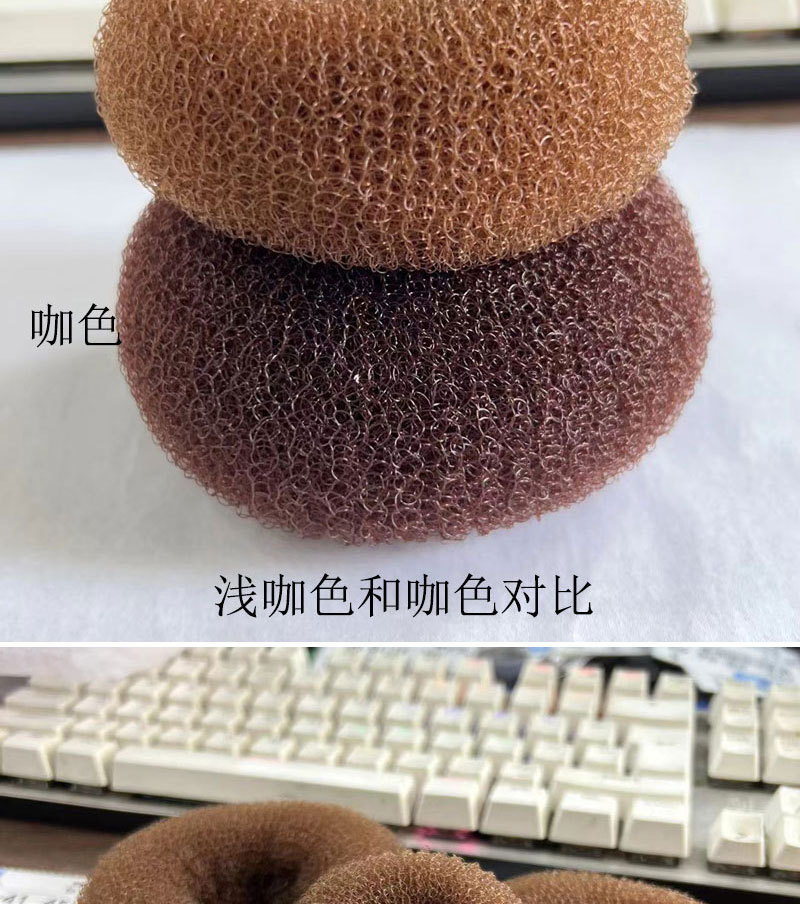 跨境热销甜甜圈女丸子头发盘发器编发器花苞头扎头发盘发工具批发详情4