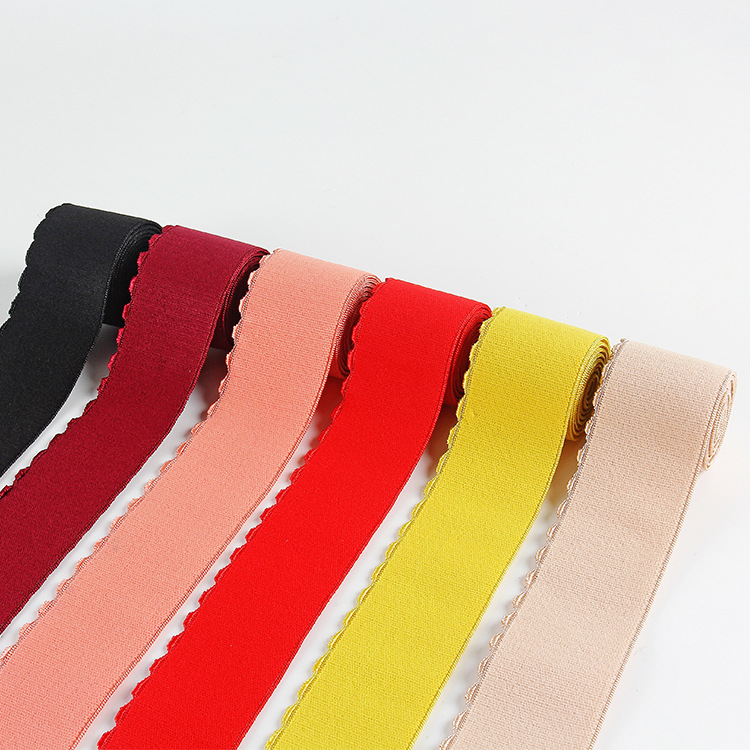 4.5CM multi-specification striped elastic elastic webbing, sports underwear tooth band, clothing accessories, tank pattern webbing pic 1