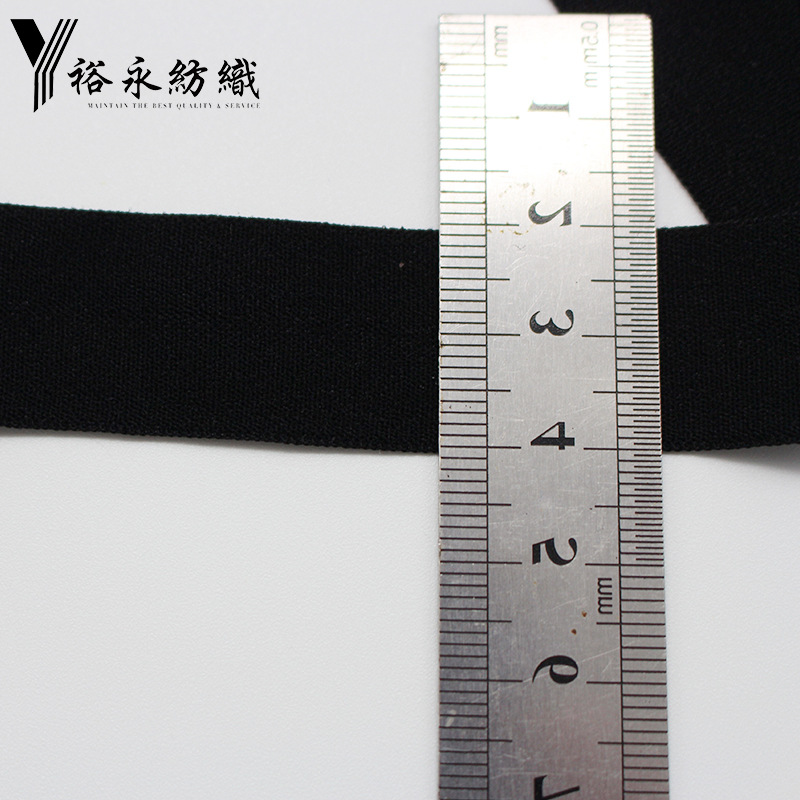 300 current color elastic hemmed tape, rolled edge strip, nylon elastic band, spandex hemmed underwear and underpants, high elastic webbing pic 28